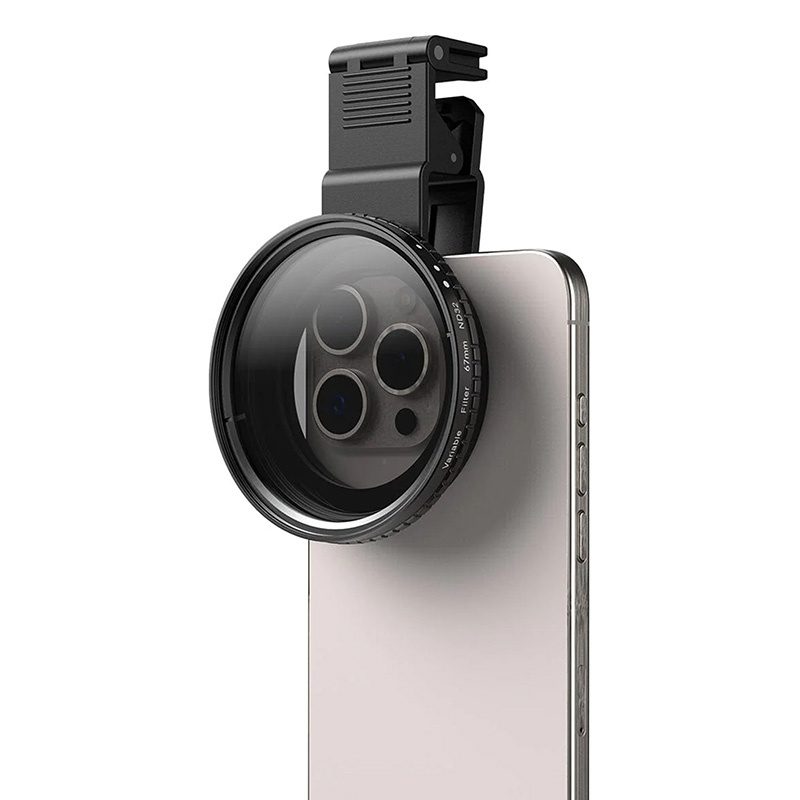 Mobile Clamp filter Apexel HD Glass 67mm ND400 APL- 67VND400 - Image 3