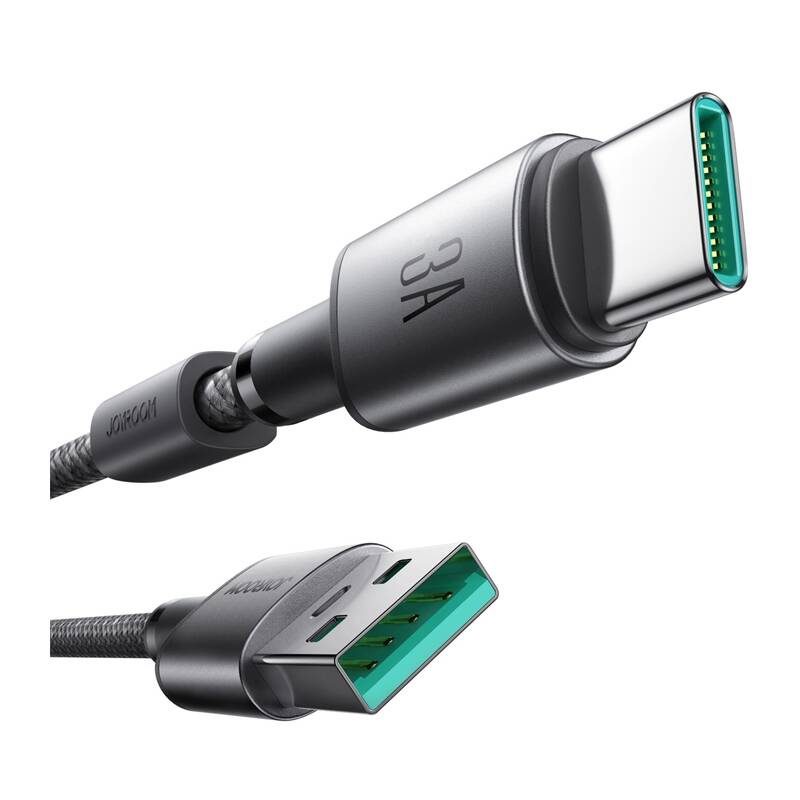 Kabel USB - USB-C Joyroom S-A50 Unlimited 3A 1.2m szary - Image 5