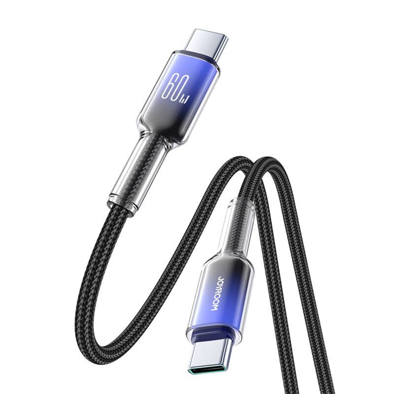 Joyroom S-A42 60W USB-C cable 1.2m black - Image 2