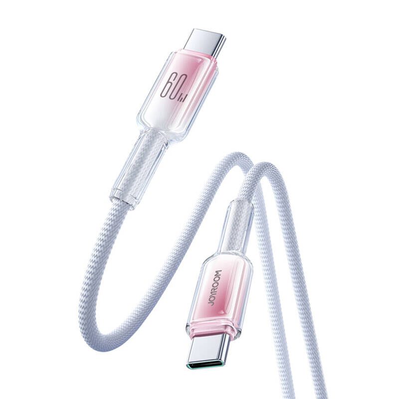 Cable USB-C USB-C Joyroom S-A42 60W 1.2m biały - Image 2