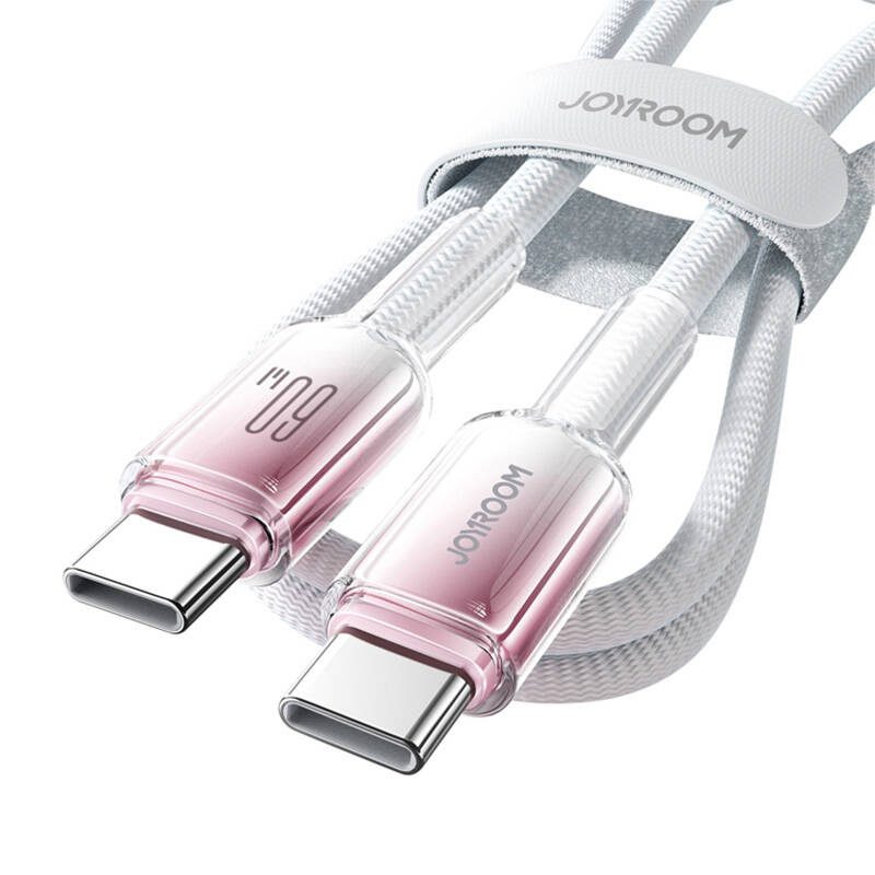 Cable USB-C USB-C Joyroom S-A42 60W 1.2m biały - Image 3