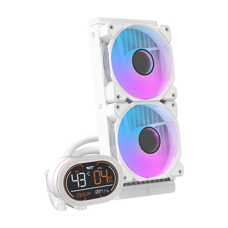 Darkflash DH240D CPU water cooler (white) - Image 4