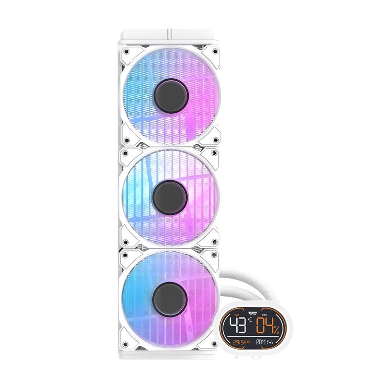 Darkflash DH360D CPU water cooler (white) - Image 3