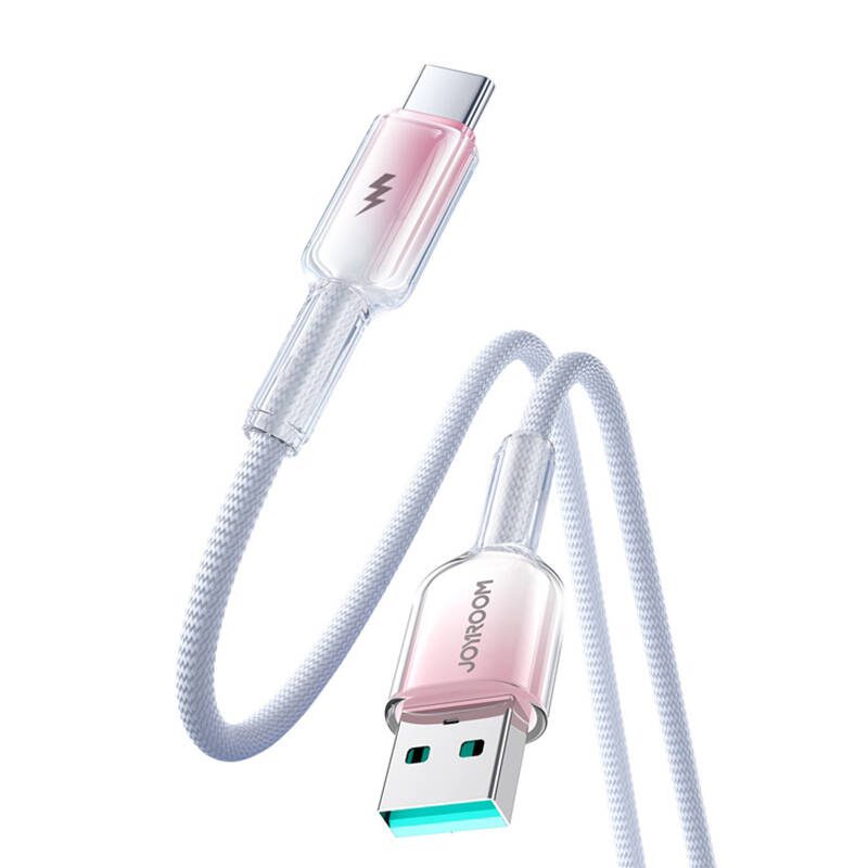 Joyroom S-A42 3A USB-A USB-C Cable 1.2m biały - Image 2