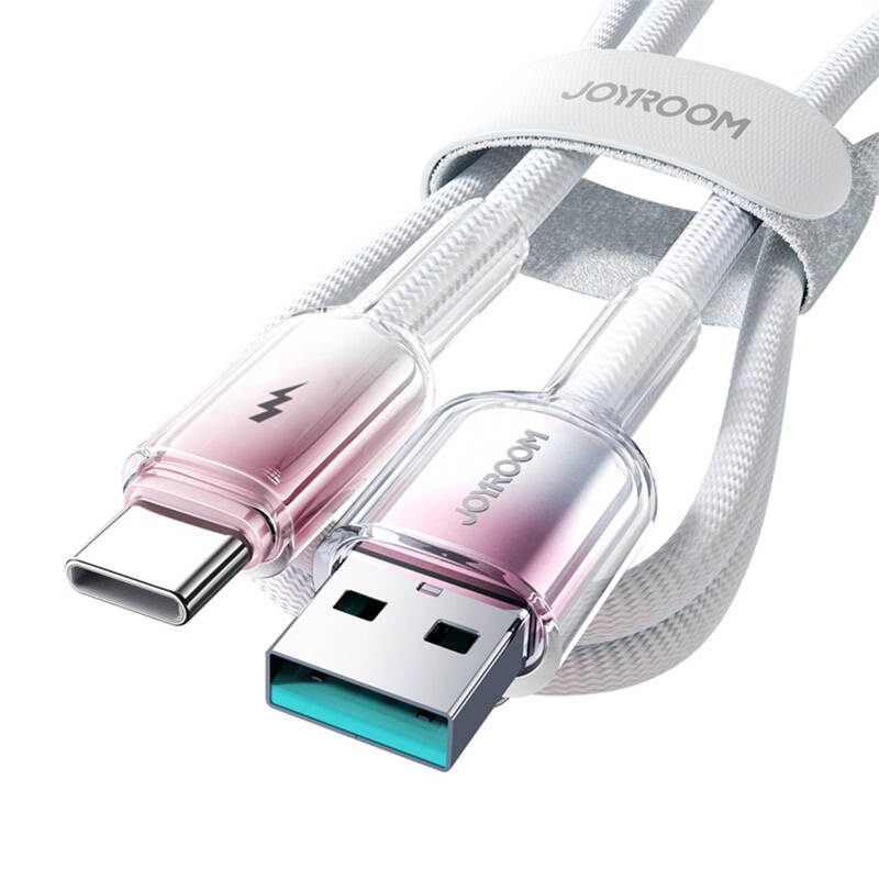 Joyroom S-A42 3A USB-A USB-C Cable 1.2m biały - Image 3