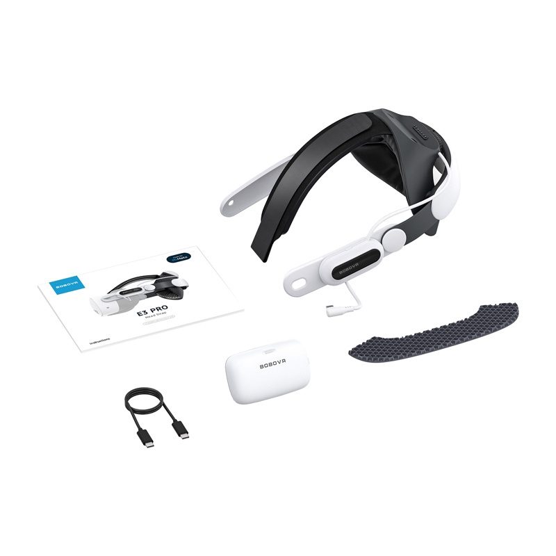 BOBOVR E3 PRO Battery Relief Strap for Meta Quest 3/3s - Image 2