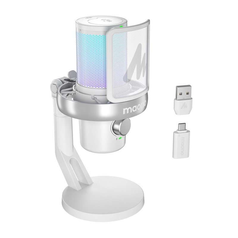 Maono DM40 Pro microphone (white) - Image 5