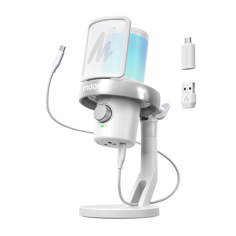 Maono DM40 Pro microphone (white) - Image 2