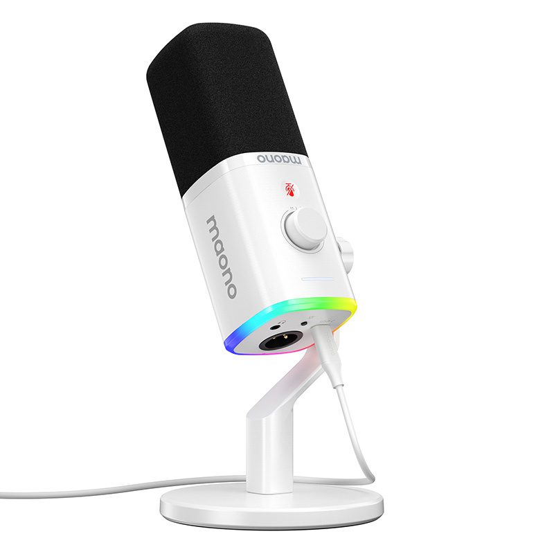 Maono PD100X microphone (white) - Image 2