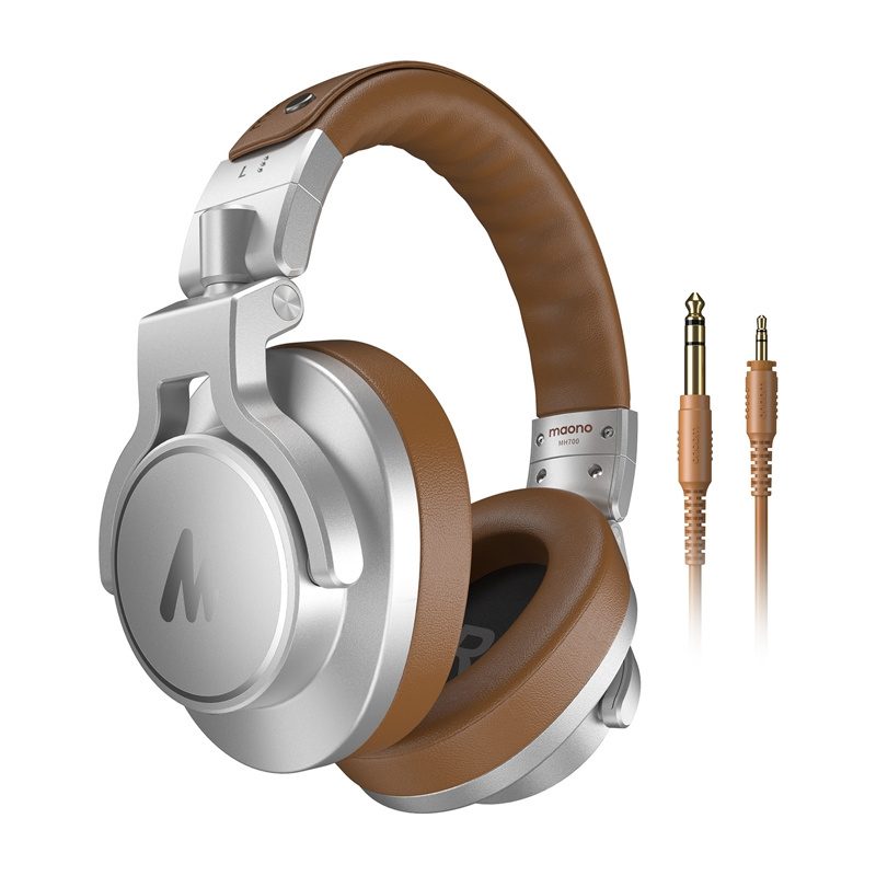 Maono MH700 studio headphones (silver) - Image 3