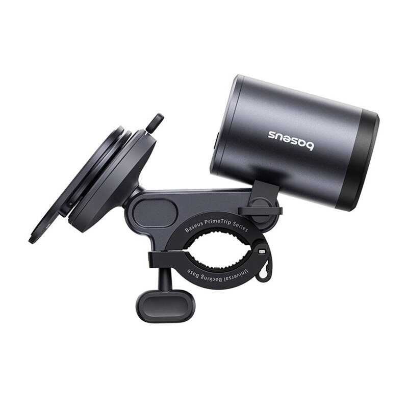 Baseus PrimeTrip 2-in-1 bike mount, phone holder + flashlight (black) - Image 3