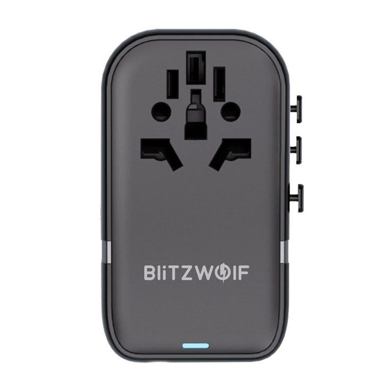 Blitzwolf BW-TA2 5-in-1 Travel Adapter 2xUSB PD + 2xC QC + C GaN 100W - Image 3