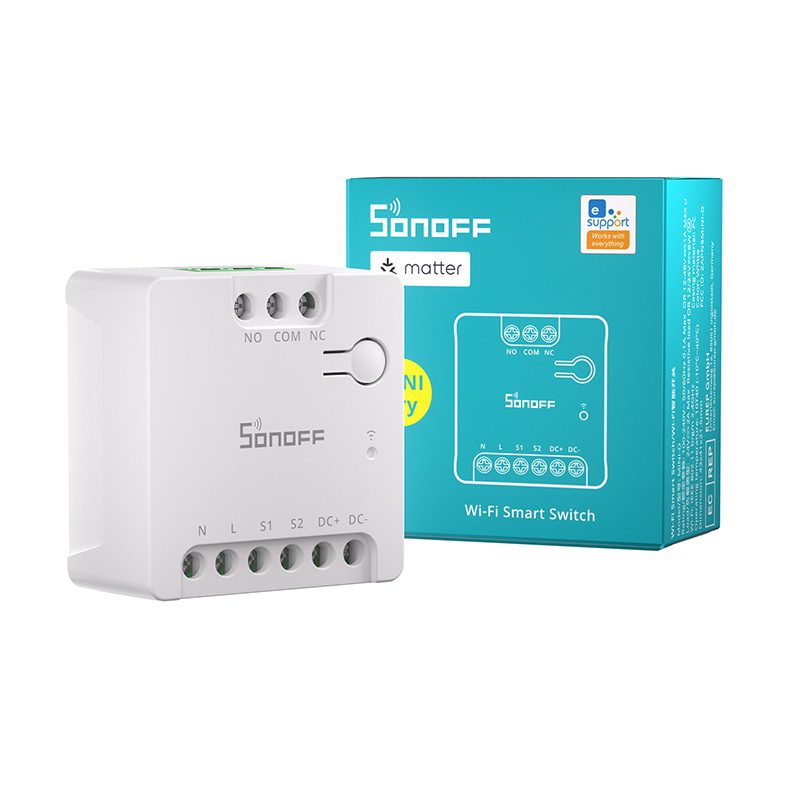 SONOFF MINI-D Smart WiFi Matter Switch (AC/DC 12-48V, dry contact) - Image 6