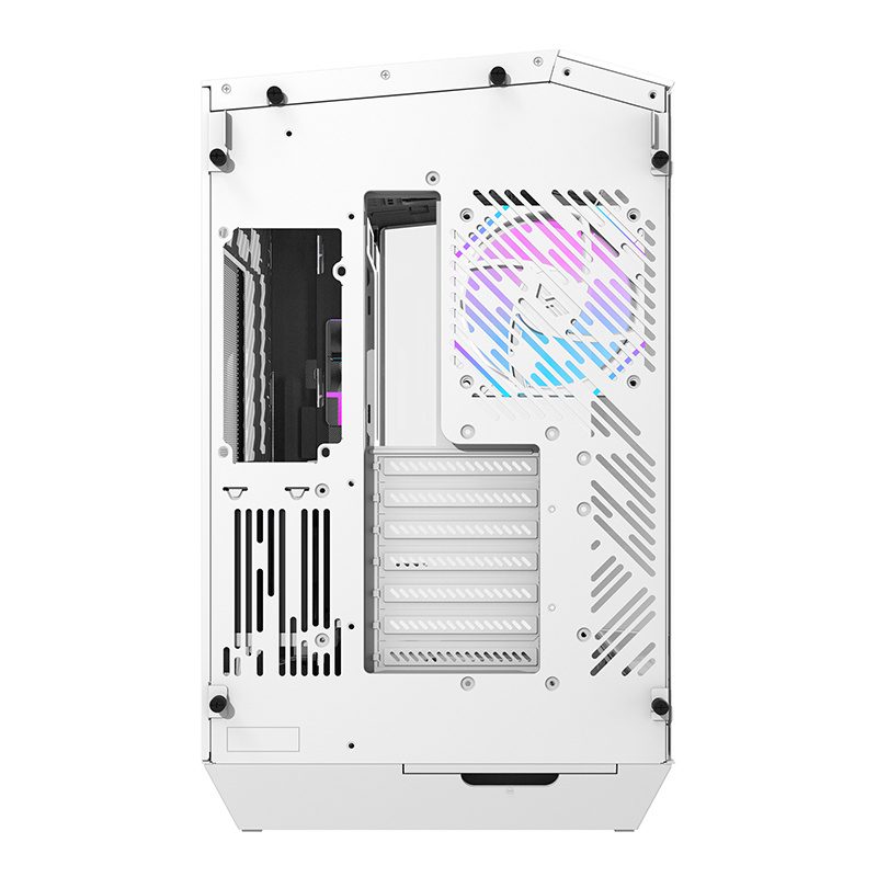 Darkflash DY470 computer case (white) + 4 fans + GPU bracket - Image 5