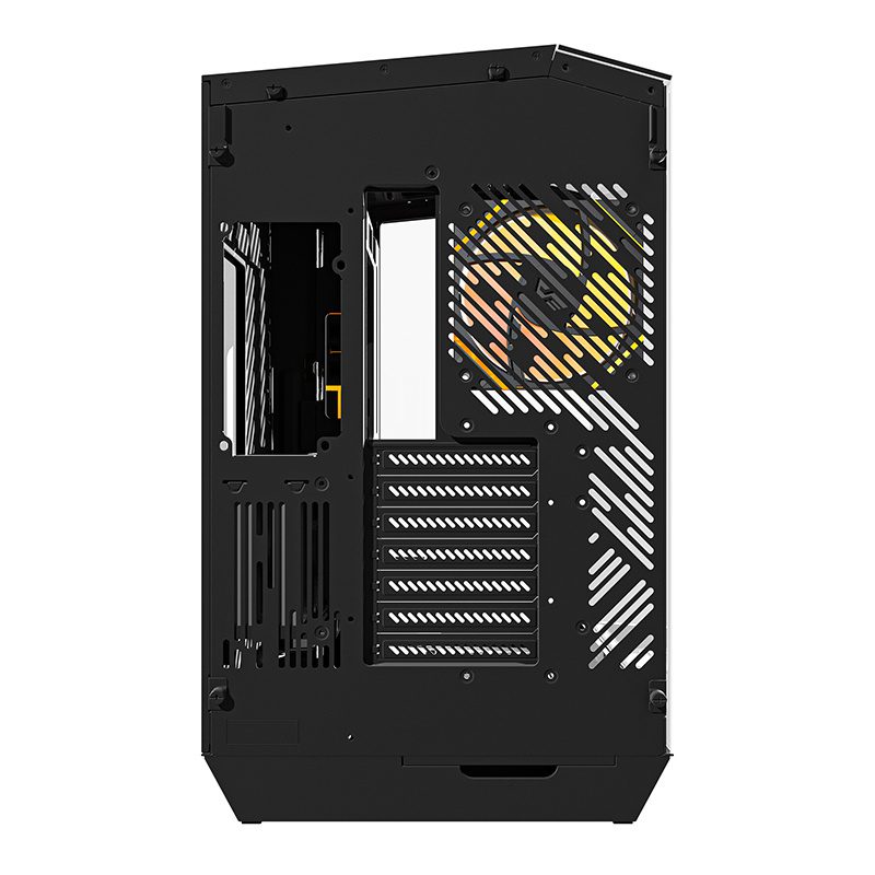 Darkflash DY470 computer case (black) + 4 fans + GPU bracket - Image 6