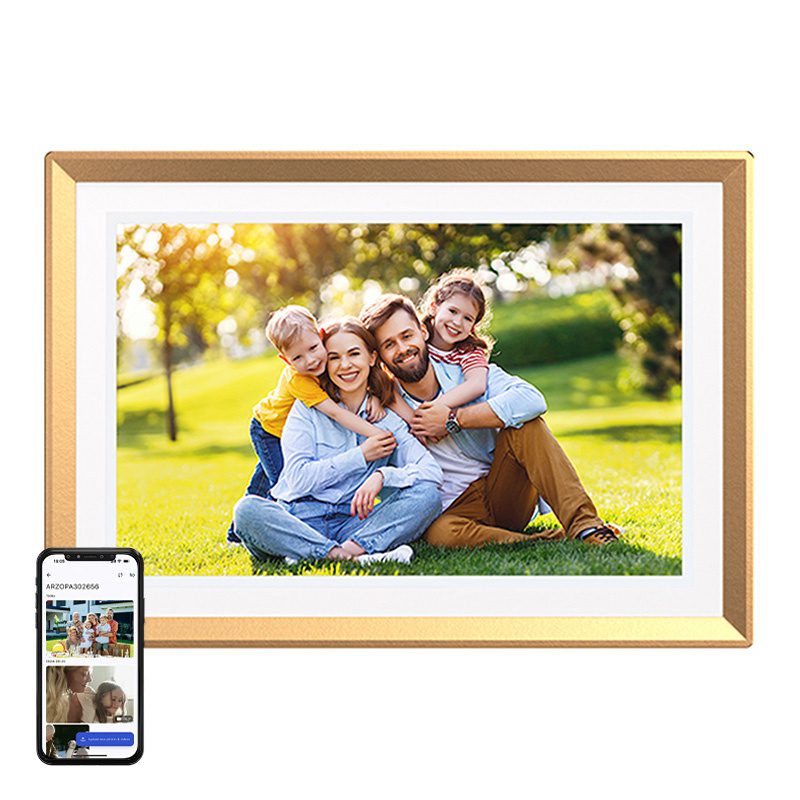 Arzopa D10 (gold) 10.1" digital photo frame - Image 2