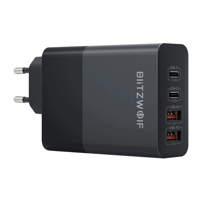 BlitzWolf BW-S29 120W mains charger (black)
