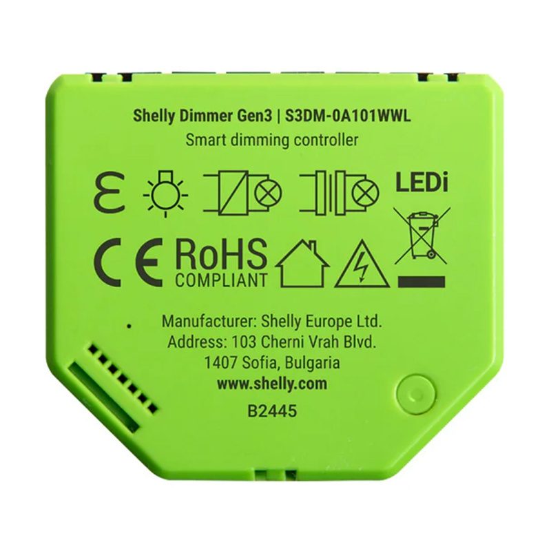 Shelly Dimmer Gen3 WiFi Light Controller - Image 3