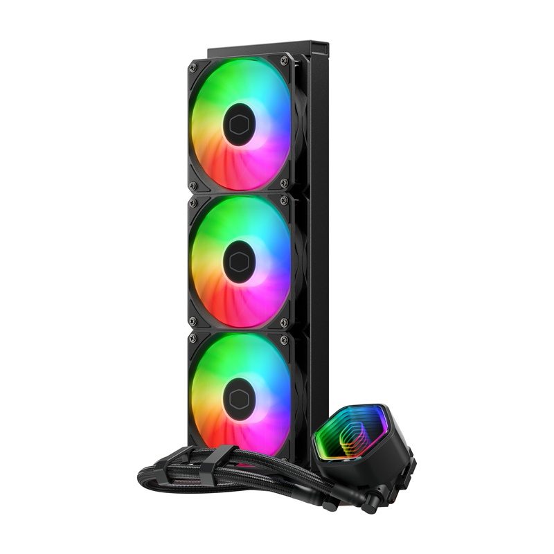 Cooler Master MasterLiquid 360 Core II ARGB water cooler (black) - Image 2