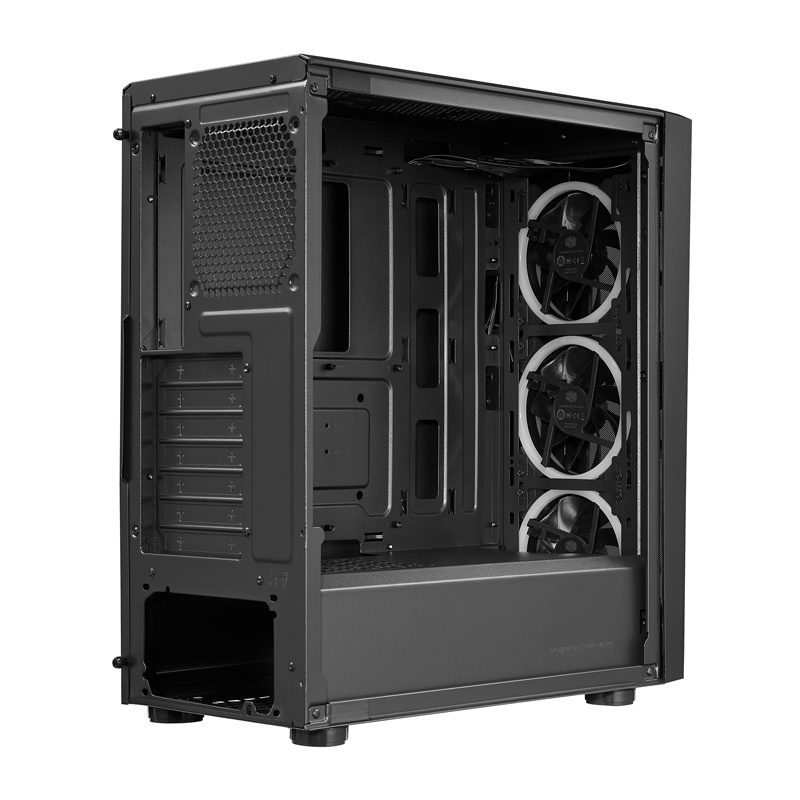 Cooler Master CMP510 ARGB computer case (black) - Image 3