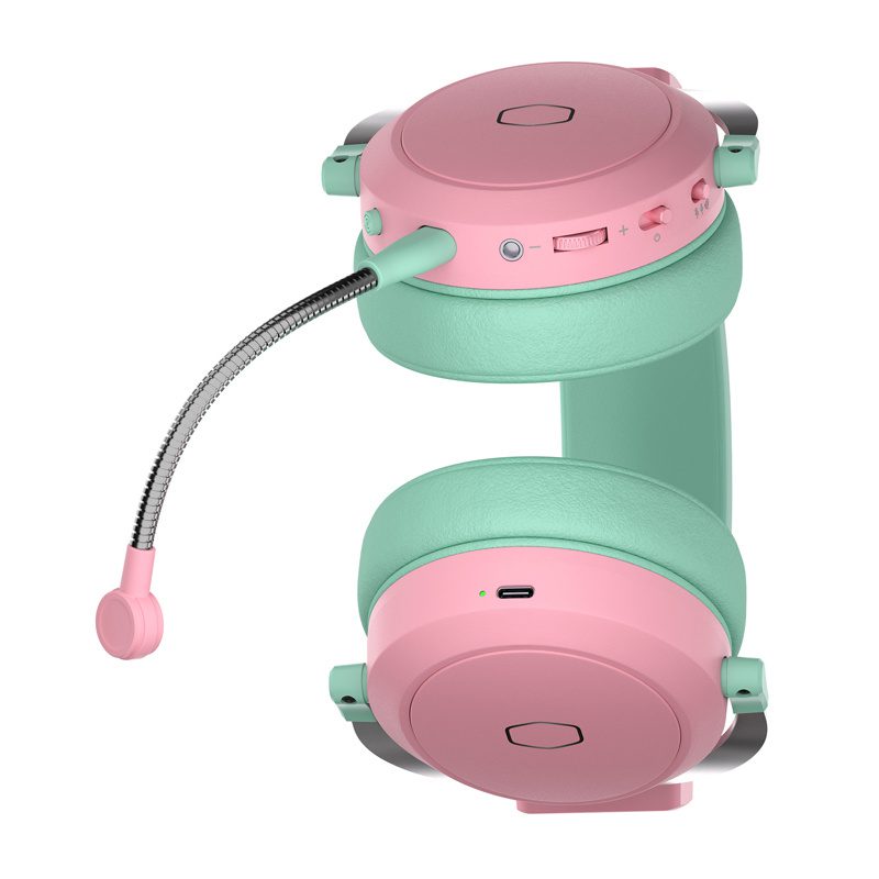 Cooler Master CH351-MC gaming headphones (green-pink) - Image 4
