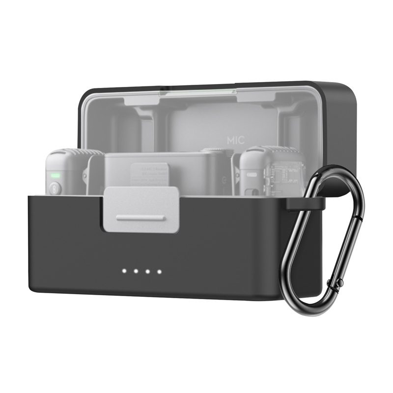Puluz protective case for DJI Mic 2 (black) - Image 2