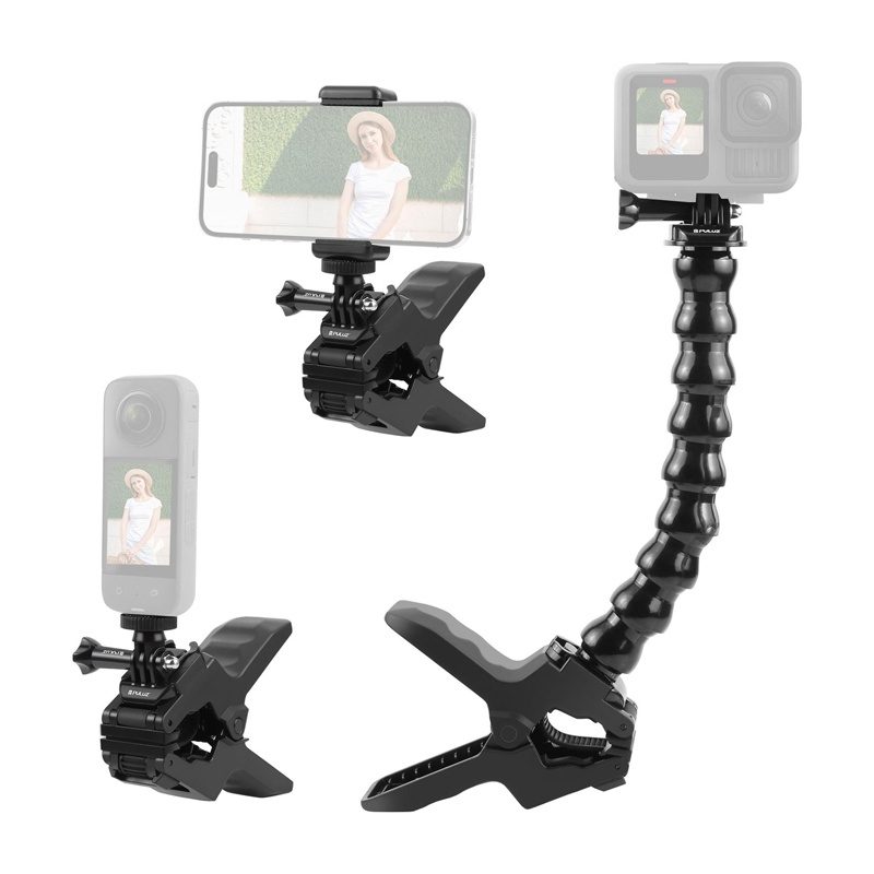 Adjustable mount for sporotome cameras Puluz with clamp - Image 3