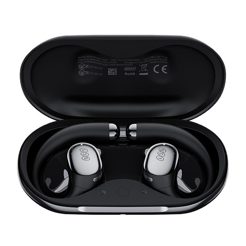 TWS QCY Crossky R70 wireless headphones (black) - Image 4