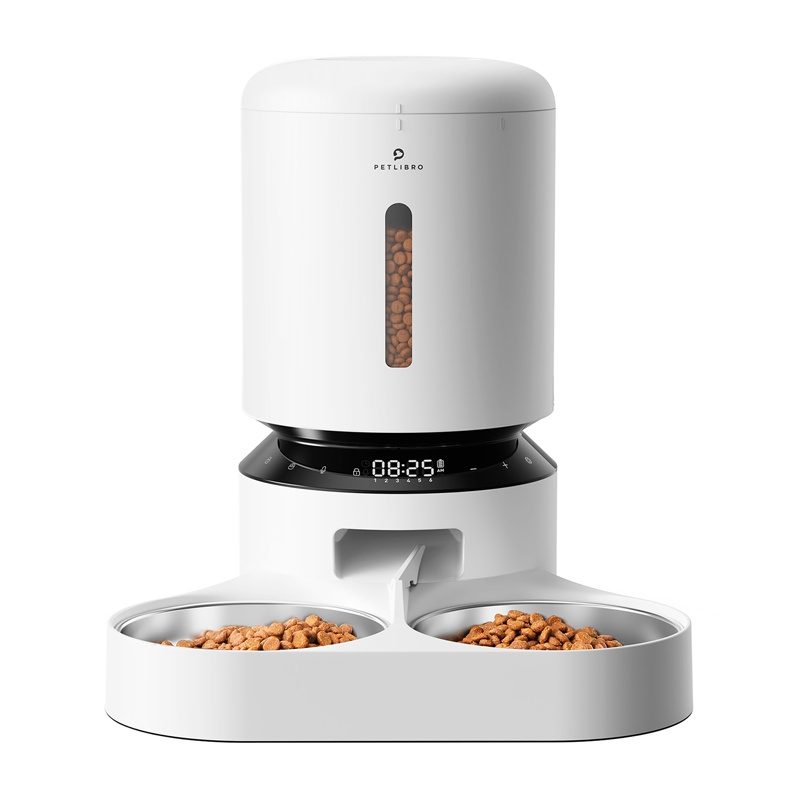 Petlibro Granary food dispenser with double bowl 5L (white) - Image 2