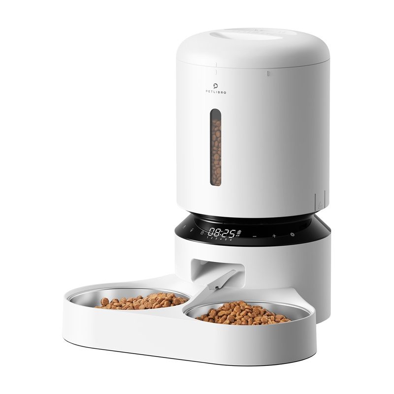 Petlibro Granary food dispenser with double bowl 5L (white) - Image 3