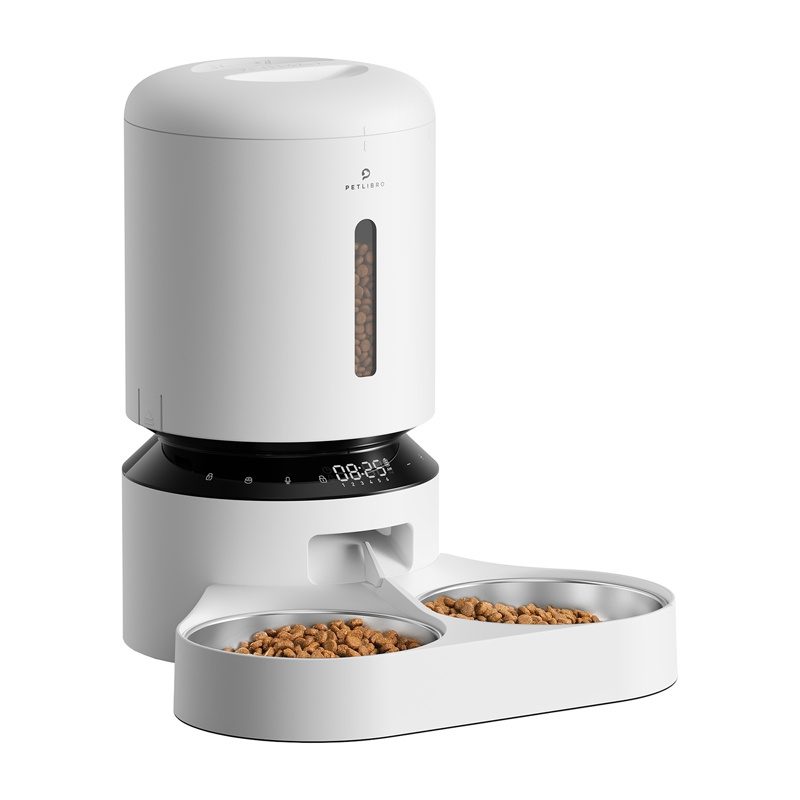 Petlibro Granary food dispenser with double bowl 5L (white) - Image 4