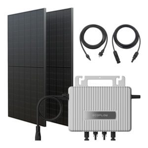 EcoFlow STREAM Rigid 800W balcony photovoltaic.