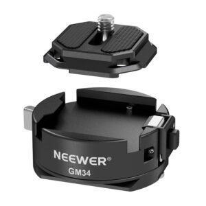 Neewer GM34 Arca-Swiss quick release and plate