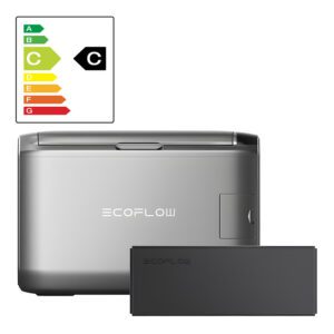 Set: EcoFlow Glacier 55L Portable Refrigerator + 298Wh Battery.