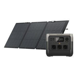 Set: EcoFlow River 2 Pro power station + 160W photovoltaic panel.