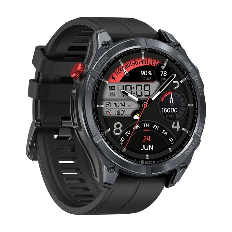 Zeblaze Stratos 4 Smartwatch (Black) - Image 2