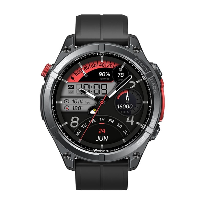 Zeblaze Stratos 4 Smartwatch (Black) - Image 3