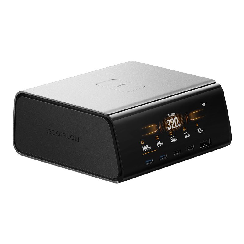 EcoFlow RAPID Pro 320W docking station, 4xUSB-C, 1xUSB-A, GaN - Image 2