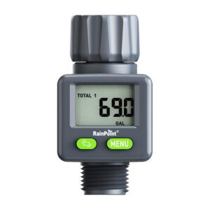 RainPoint digital water flow meter