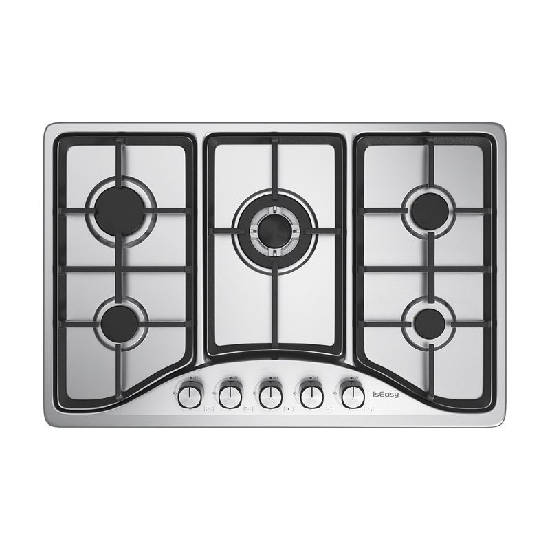 IsEasy MGBS-765 stainless steel gas cooktop