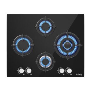 IsEasy MGBG-604B glass gas cooktop