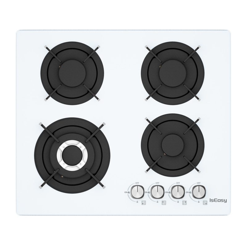 IsEasy MGBG-604B glass gas hob