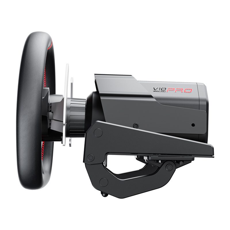 PXN-V10 Pro gaming set - steering wheel + pedals + mounting clamps (PC / PS4 / Xbox One / Xbox Series X|S) - Image 3