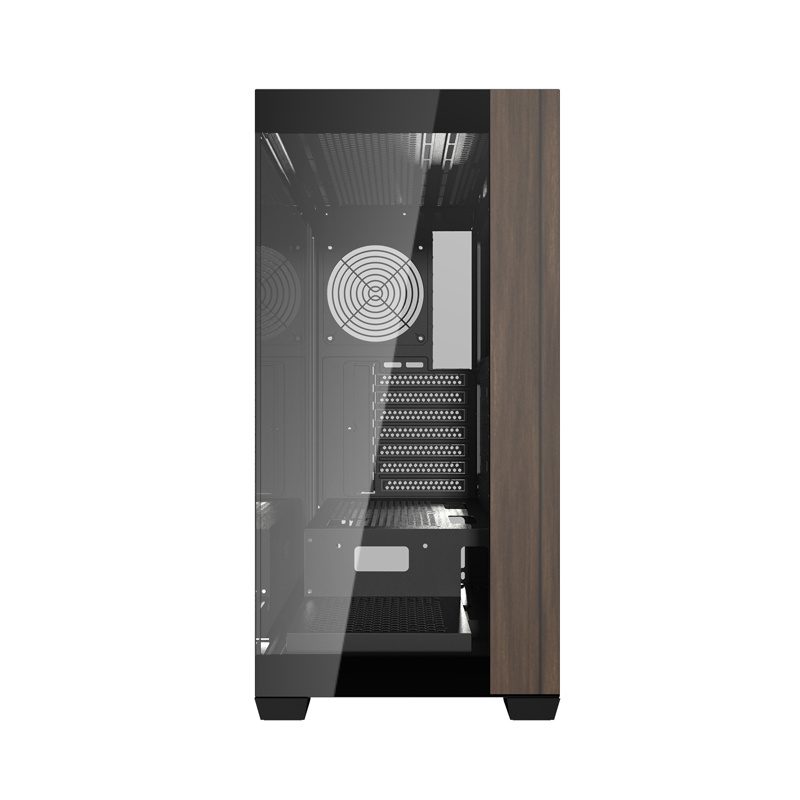 Darkflash DS900W computer case without fans (Black) - Image 4