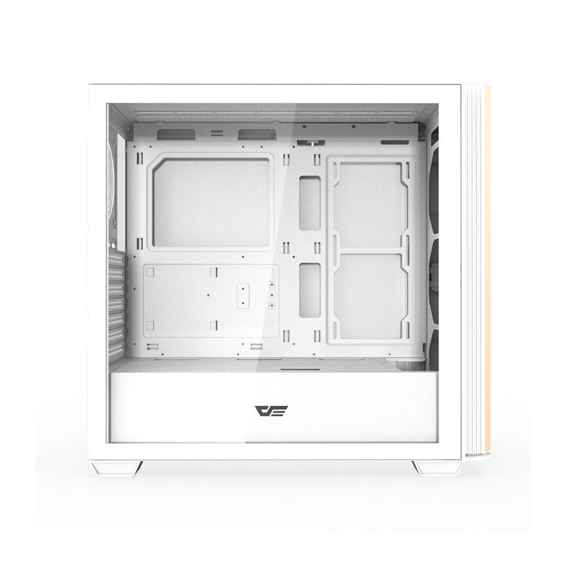 Darkflash DS900WS ATX computer case without fans (White) - Image 3