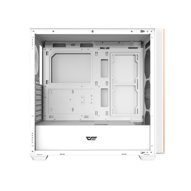 Darkflash DS900WS ATX computer case without fans (White) - Image 5