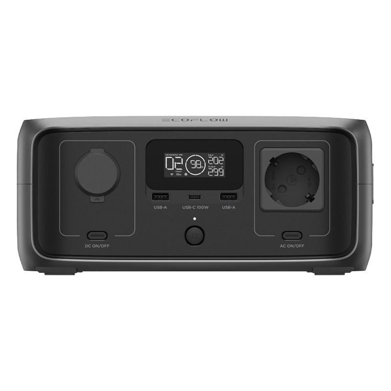 Set: EcoFlow RIVER 3 UPS Power Station + 45W Photovoltaic Panel. - Image 2