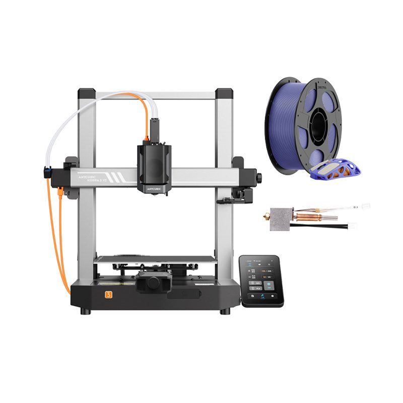 Anycubic Kobra 3 V2 Combo 3D Printer + Hotend + Filament free - Image 2