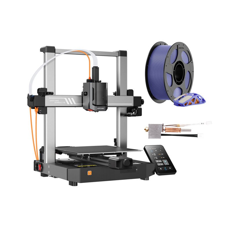 Anycubic Kobra 3 V2 Combo 3D Printer + Hotend + Filament free - Image 4