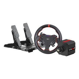 PXN VD4 Bundle F gaming set - VD4 base + WAS steering wheel + pedals (PC)